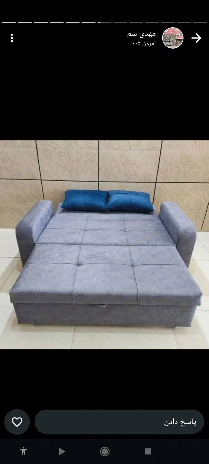 مبل و مبلمان تختخوابشو.ازدم قسط تهران کرج فردیس|مبلمان خانگی و میز عسلی|فردیس, فردیس|دیوار