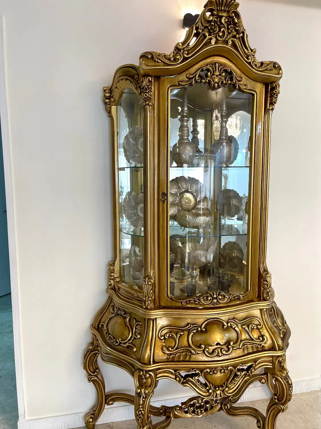 ویترین منبت کاری و کنسول دار|بوفه، ویترین، کنسول|اصفهان, فرهنگیان|دیوار