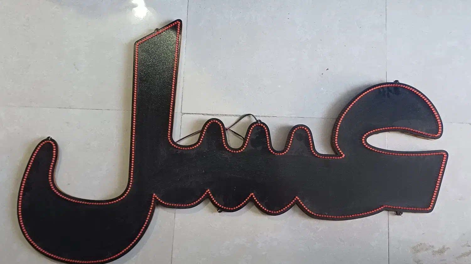 ال ای دی دست دوم نوشته عسل120*75|فروشگاه و مغازه|خلخال, |دیوار