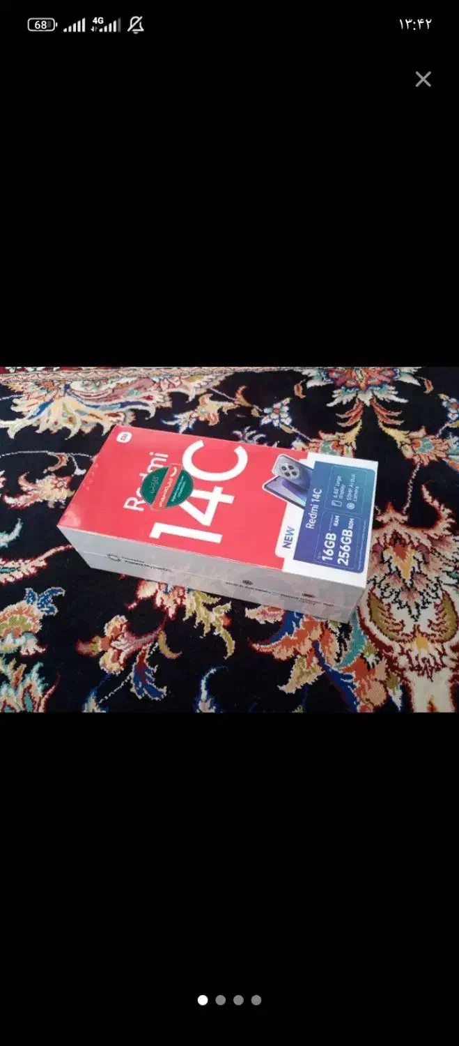ردمی۱۴c نو کمتراز یک ماه کارکرده۱۷ماه گارانتی داره|موبایل|کرمانشاه, |دیوار