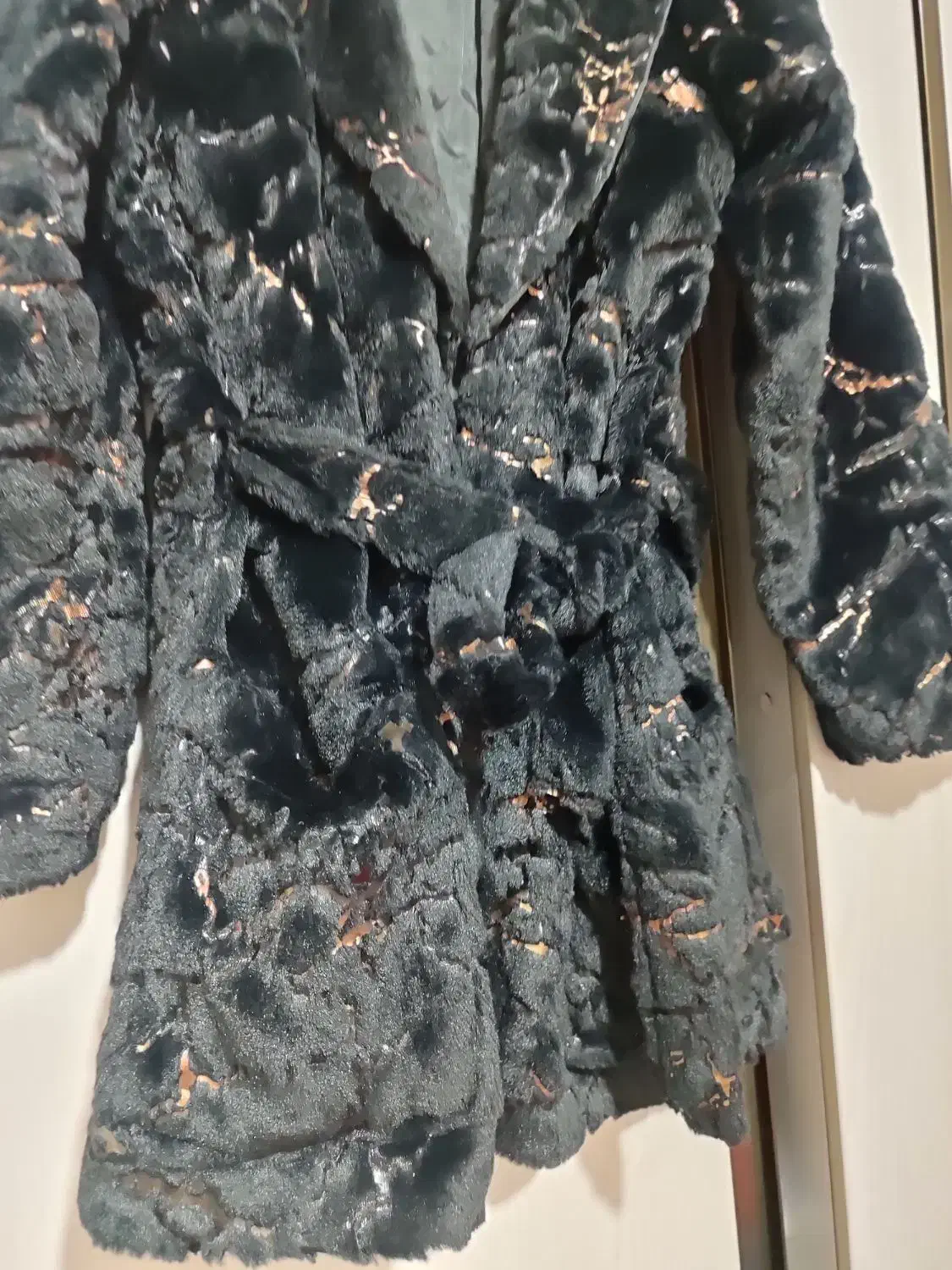 پالتو پشمی مشکی|لباس|آفتاب, |دیوار