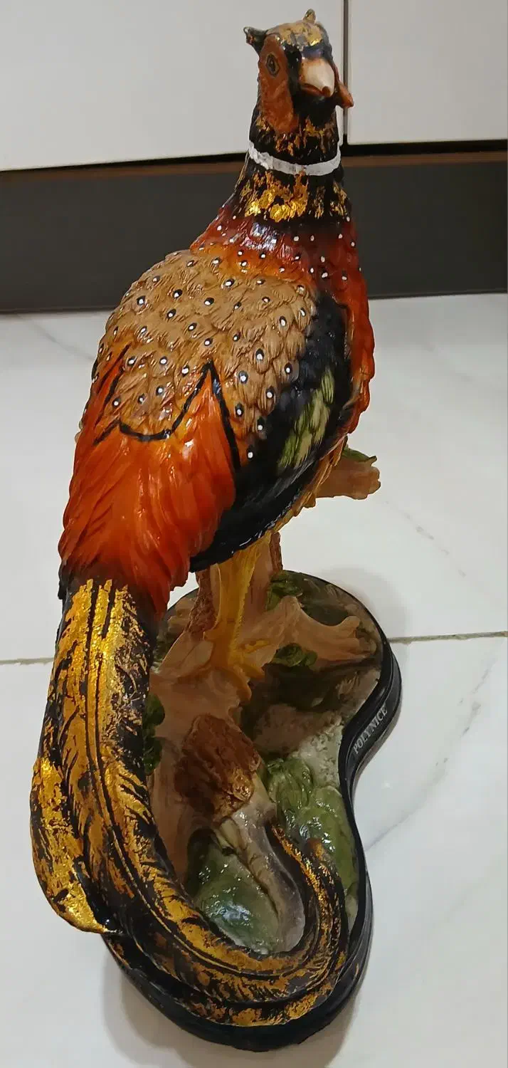 مجسمه قرقاول بلژیکی.سبک،قابل شستشو،برند Poly Nice|مجسمه، تندیس، ماکت|تهران, آبشار تهران (دریاچه)|دیوار