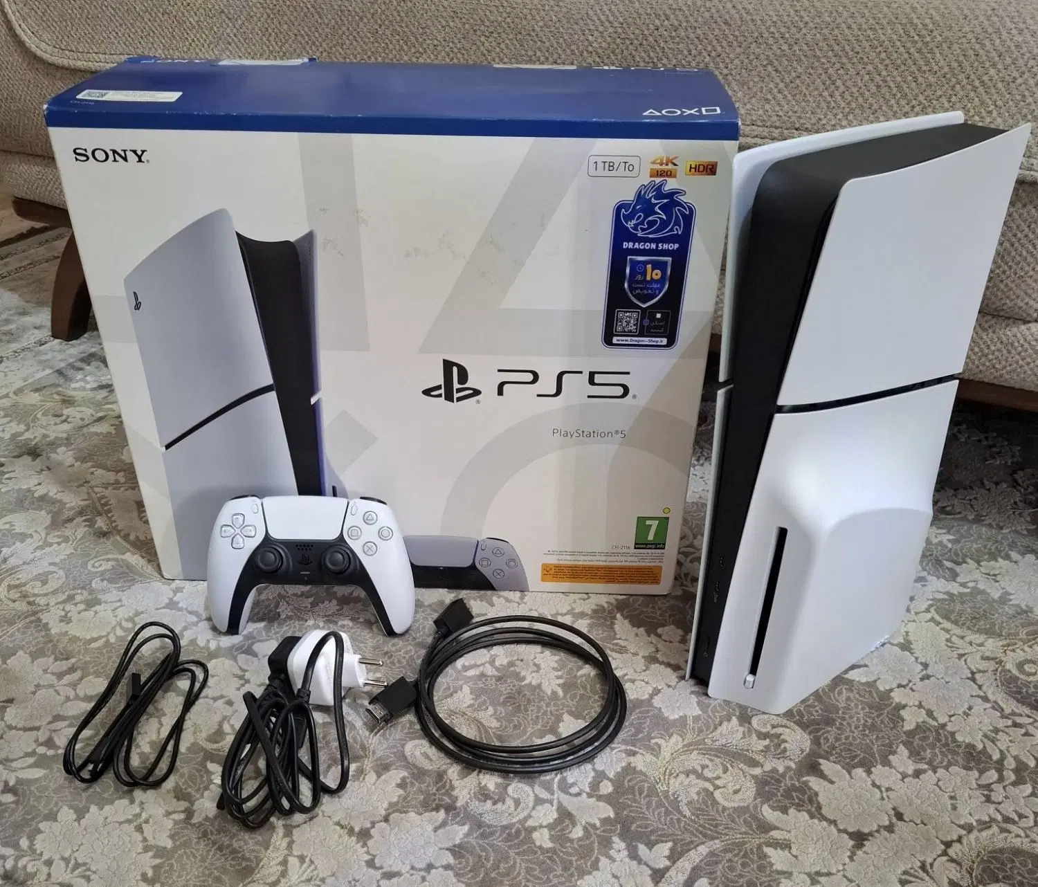 Ps5 slim 1tb 2116|کنسول، بازی ویدئویی و آنلاین|تهران, باغ فیض|دیوار