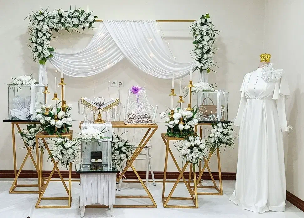 سفره عقد دکور و دیزاین مراسمات|خدمات پذیرایی، مراسم|اهواز, کمپلو جنوبی|دیوار