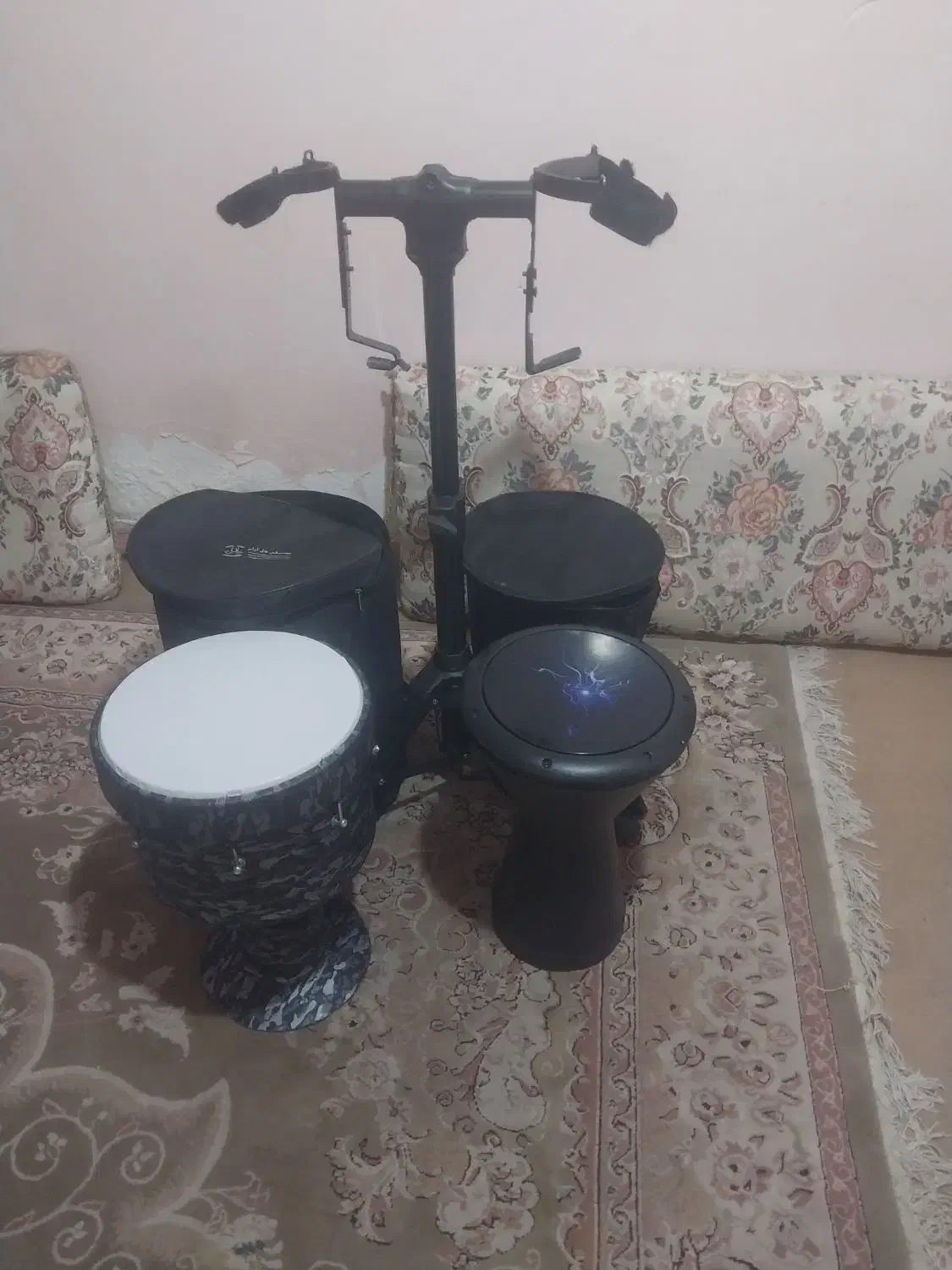 ضرب تیمپو|سازهای سنتی|امیدیه, |دیوار