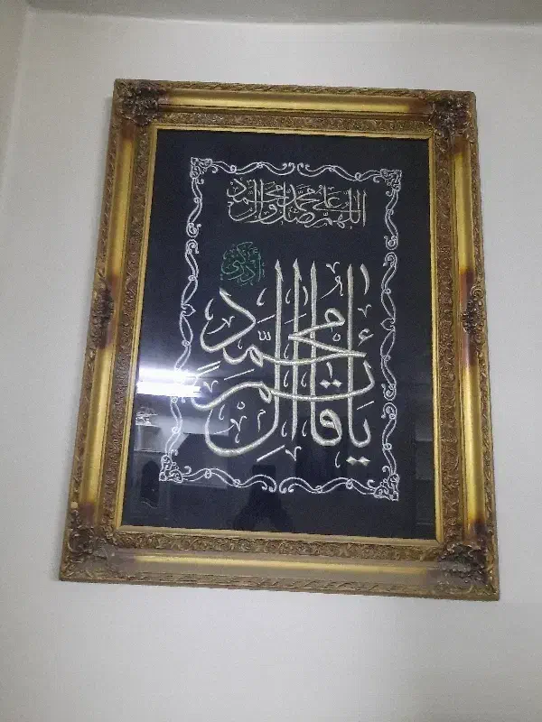 تابلو .قاب چوبی|تابلو، نقاشی، عکس|مشهد, کارگران|دیوار