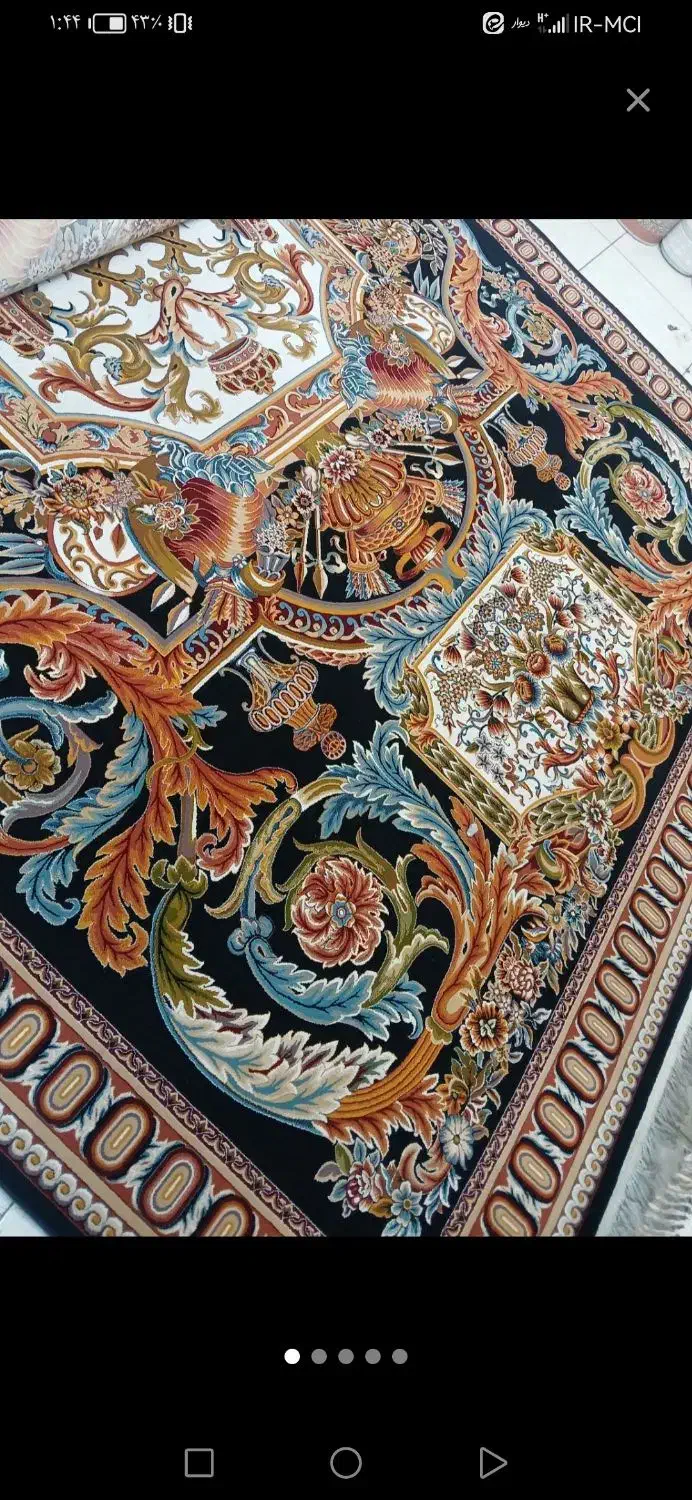 4 تخته فرش نه متری|فرش|کهریزک, |دیوار