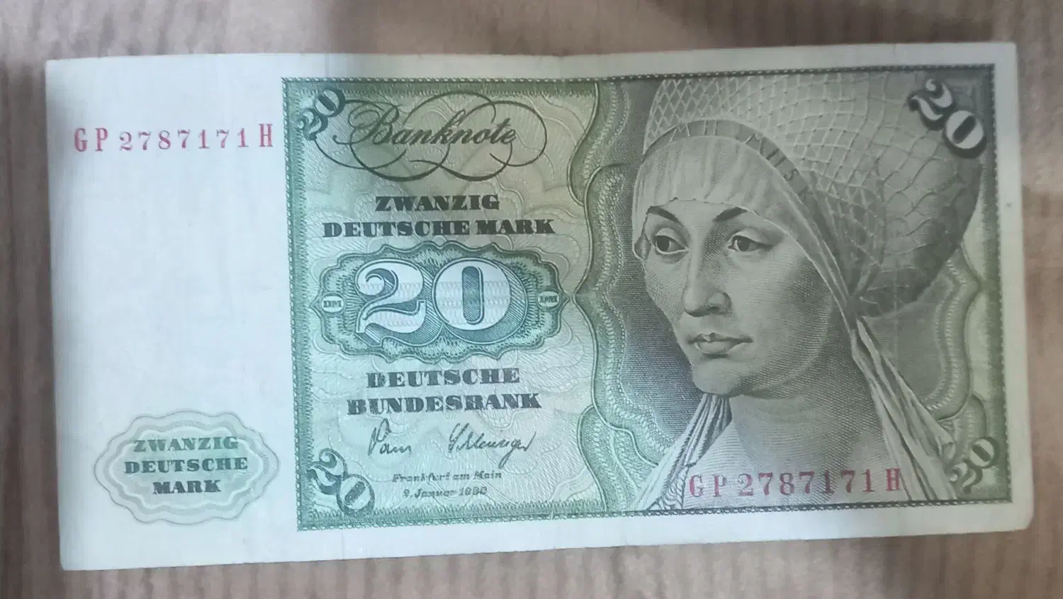 اسکناس  آلمان ۲۰ مارک اصل کمیاب وعتیقه و کلکسیونی|کلکسیون سکه، تمبر، اسکناس|قم, باجک سه|دیوار