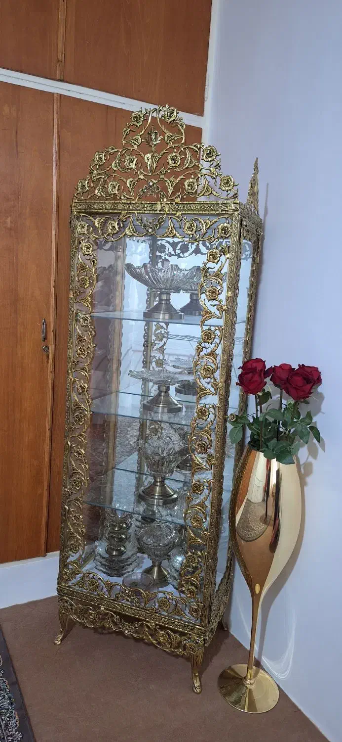 سرویس پذیرایی و گلدان|بوفه، ویترین، کنسول|خرمدره, |دیوار