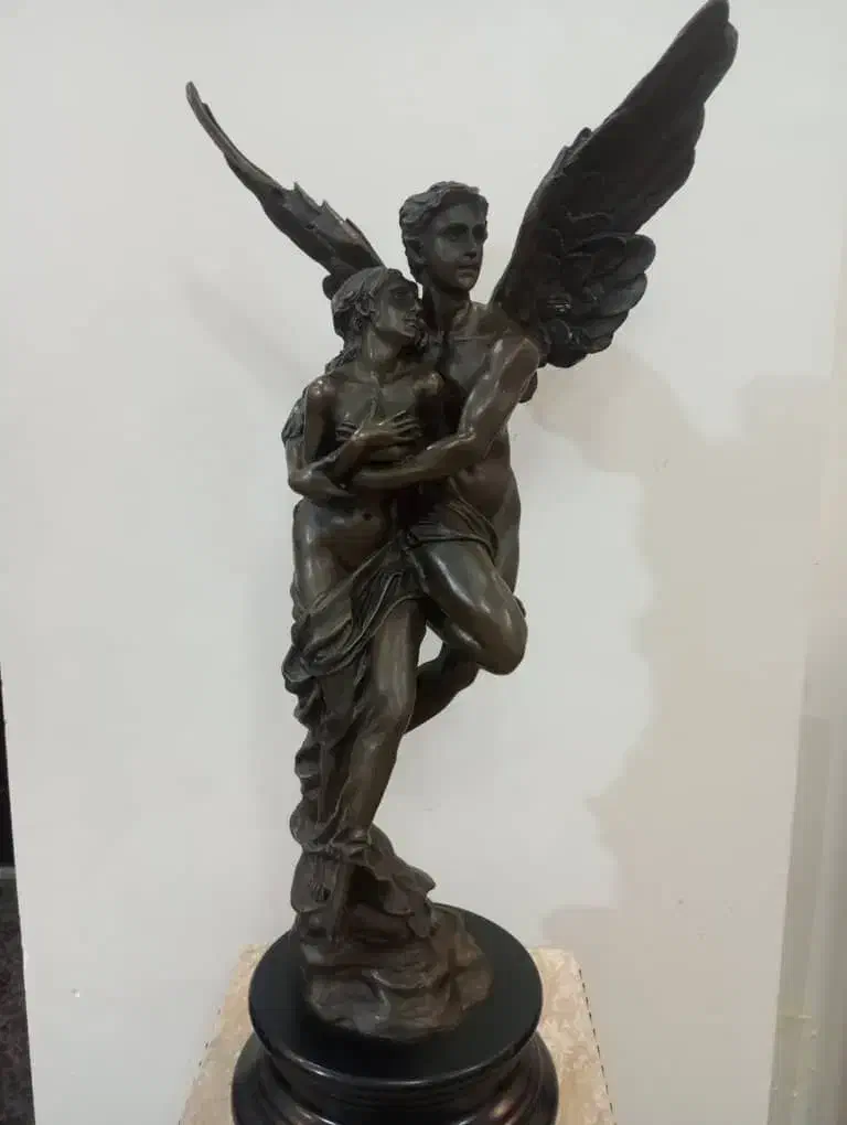 مجسمه تندیس برنز وارداتی امضادار|مجسمه، تندیس، ماکت|تهران, کرمان|دیوار