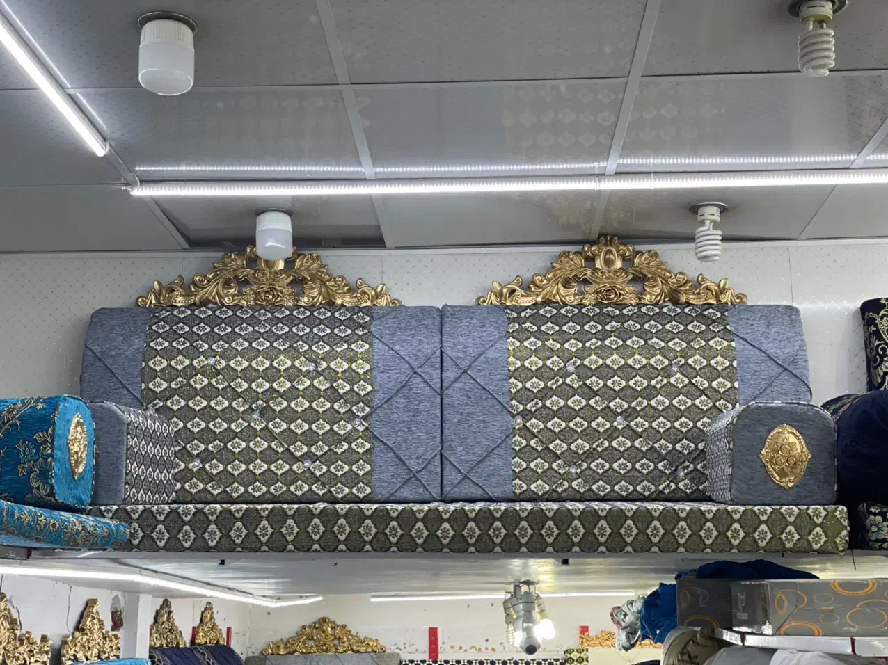 پشتی خلیجی مبل پشتی شاه نشین ش۲۷|مبلمان خانگی و میز عسلی|بندر کنگان, |دیوار