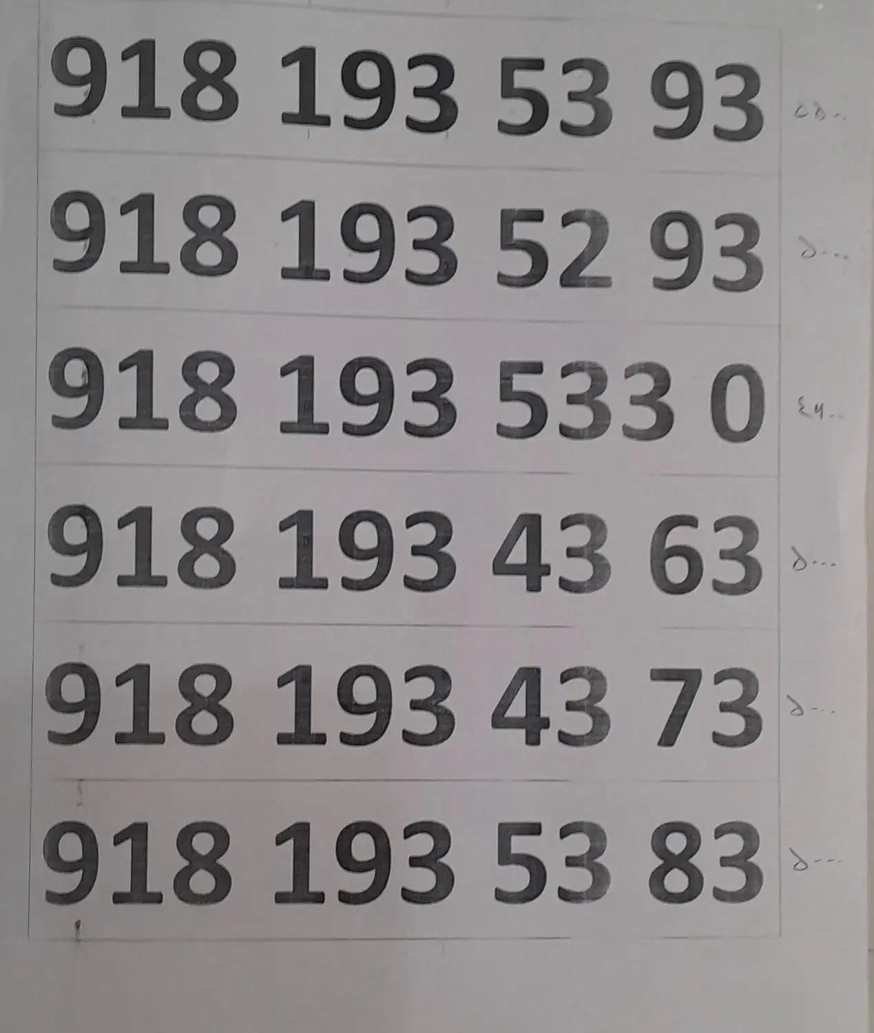 918-193-53-93|سیم‌کارت|کرمانشاه, |دیوار