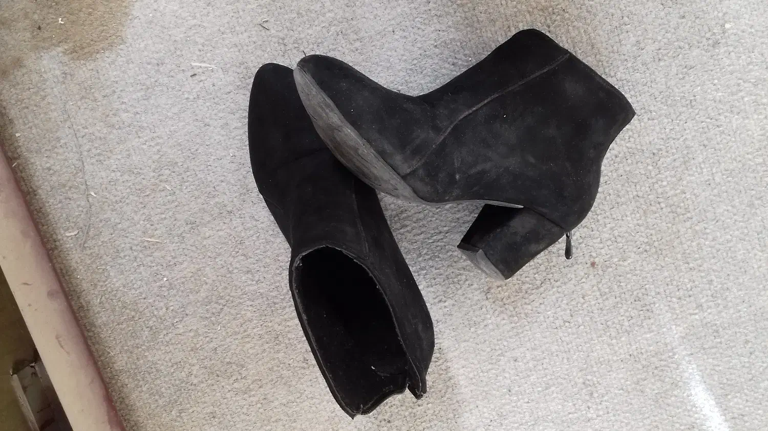 نیم چکمه مخمل زنانه|کیف، کفش، کمربند|سبزوار, قصبه شرقی|دیوار