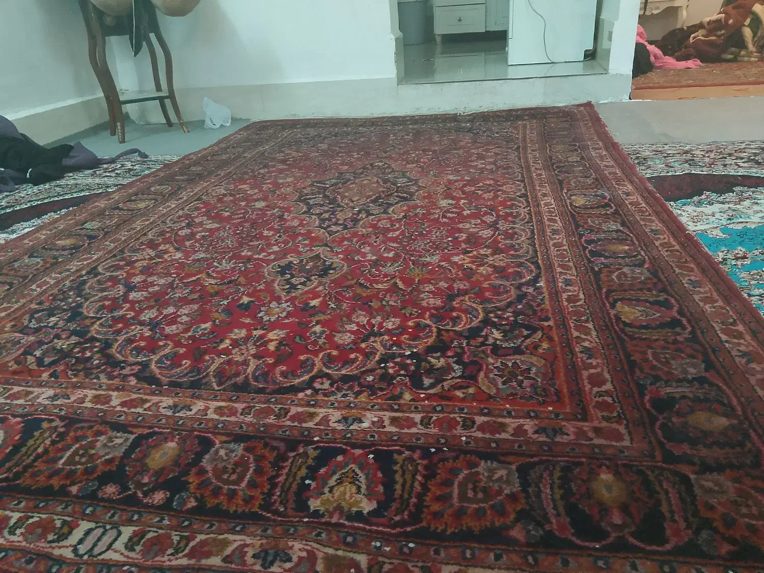 فرش دست بافت شیش متری|فرش|مشهد, شهید قربانی|دیوار