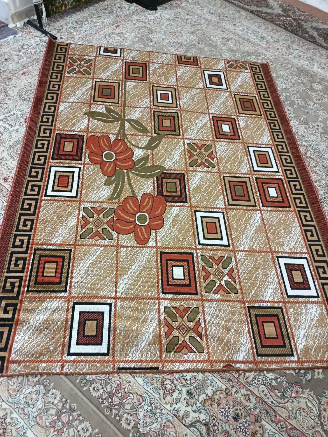 گلیم فرش|گلیم، جاجیم، گبه|ری, اقدسیه|دیوار