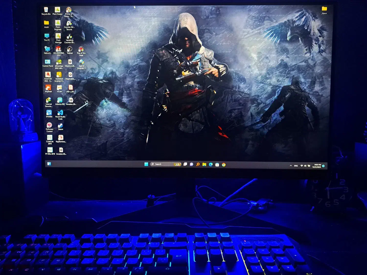 مانیتور ۲۴ اینچ گیمینگ LG ULTRA GEAR|قطعات و لوازم جانبی رایانه|تهران, بلوار کشاورز|دیوار