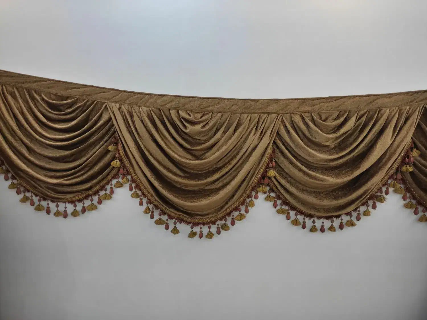 پرده توری همراه با والان|پرده، رانر، رومیزی|اهر, |دیوار