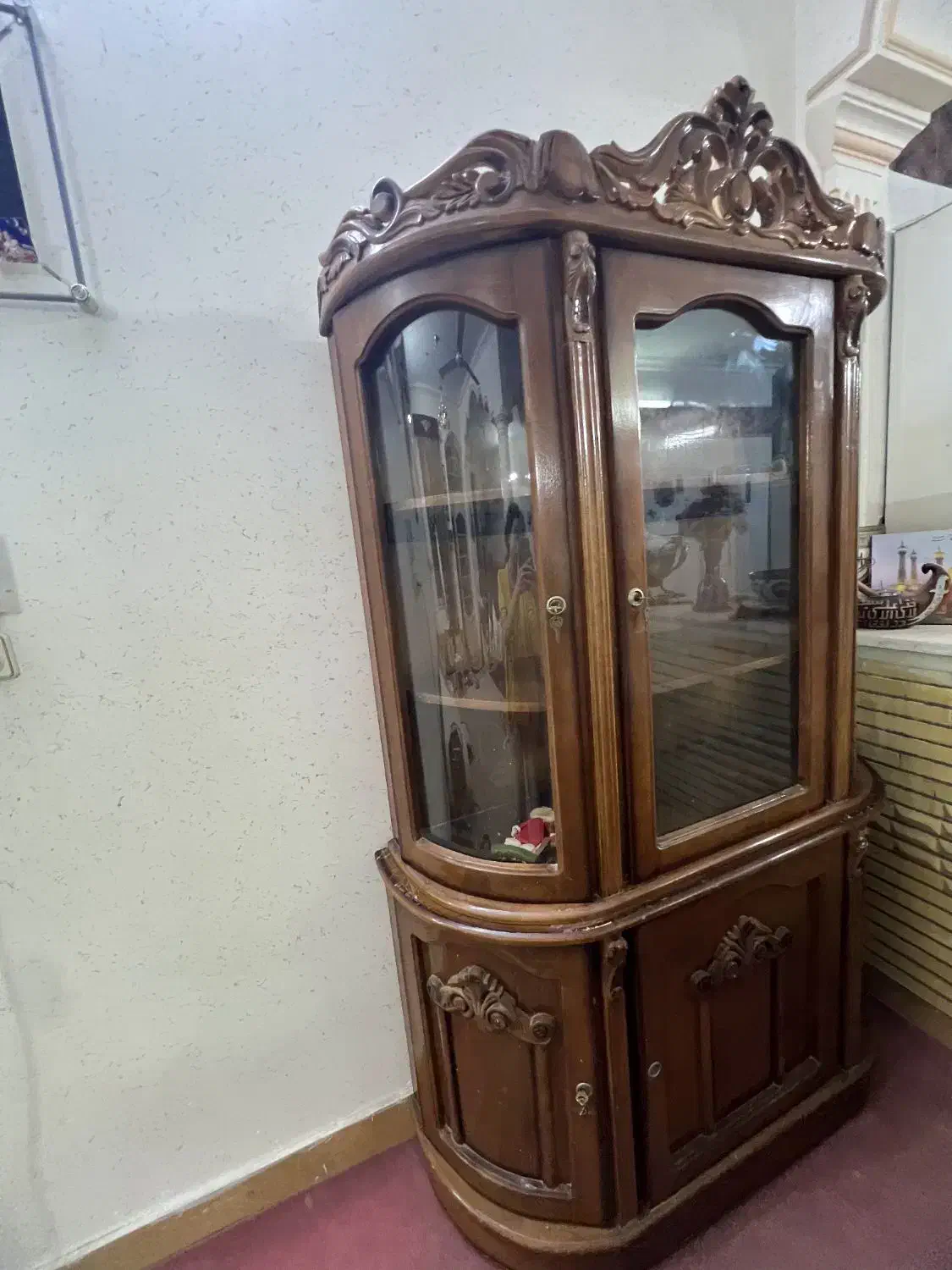 ویترین|بوفه، ویترین، کنسول|لار, |دیوار