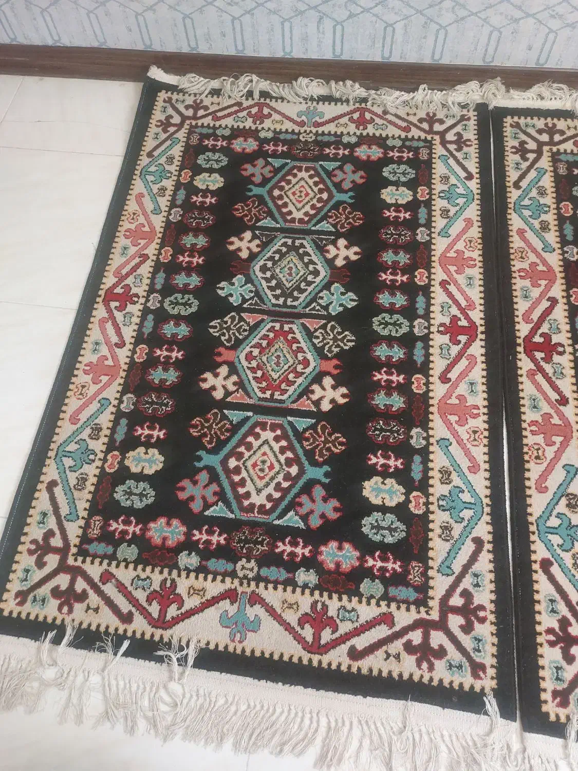 قالیچه ۱ متر در یکمترو نیم ۲ عددفرش ۱/۵ در۲|فرش|شیراز, شهرک فرزانگان|دیوار