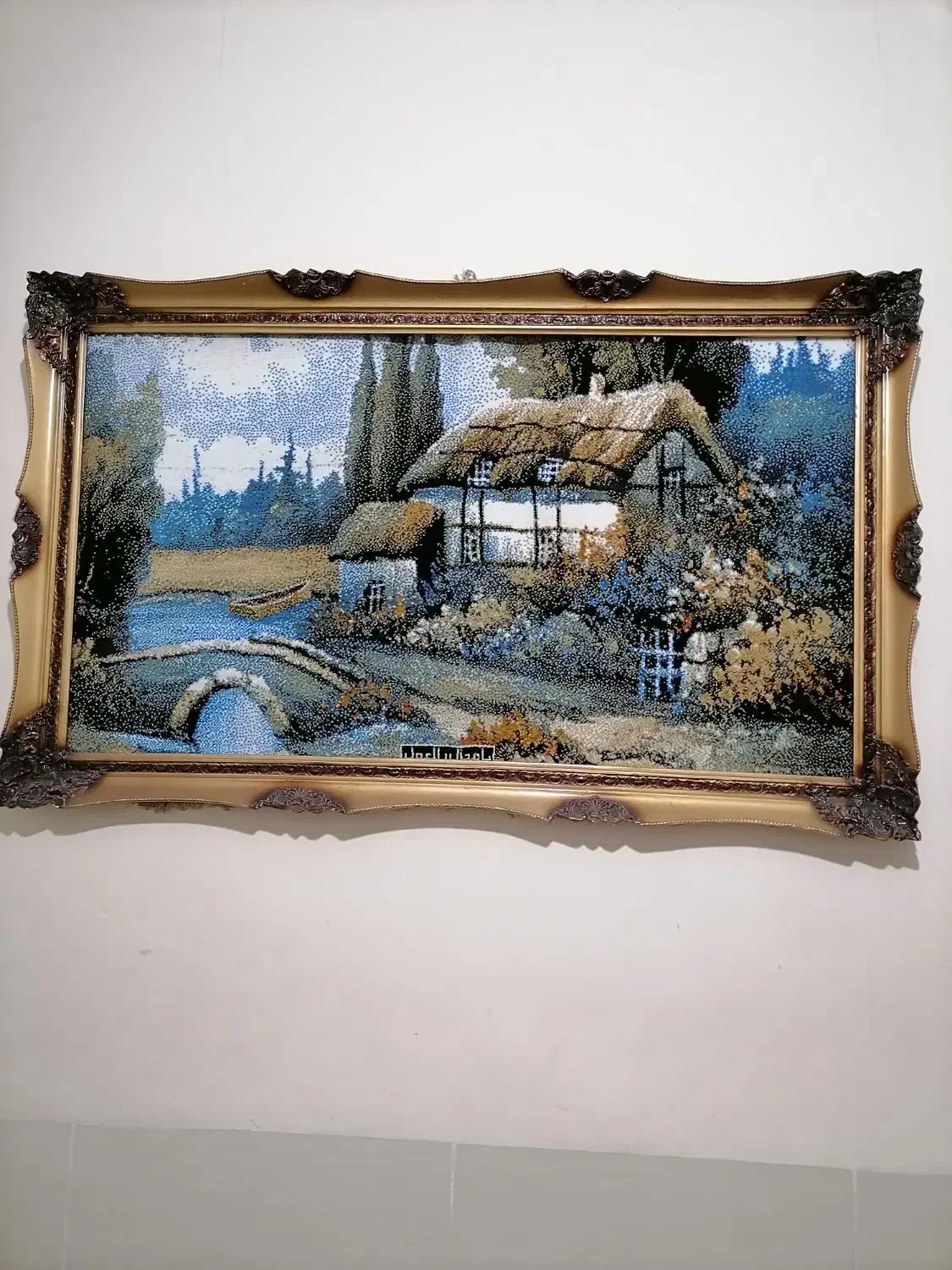 تابلو فرش ماشینی 150در 85|تابلو فرش|شیراز, پودنک|دیوار