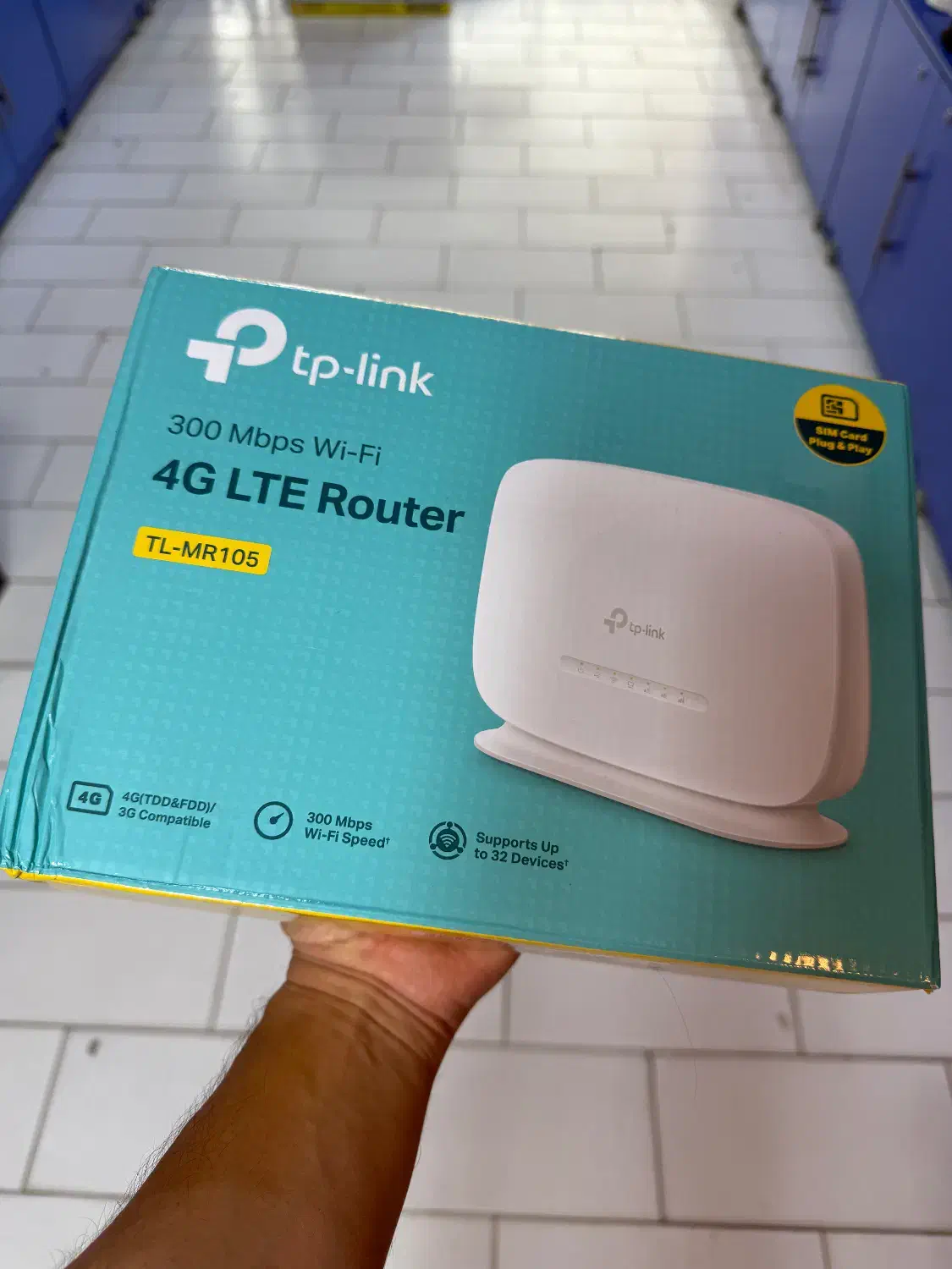 مودم روتر تی پی لینک سیم کارتی tplink مدل tl mr105|مودم و تجهیزات شبکه|گنبد کاووس, |دیوار