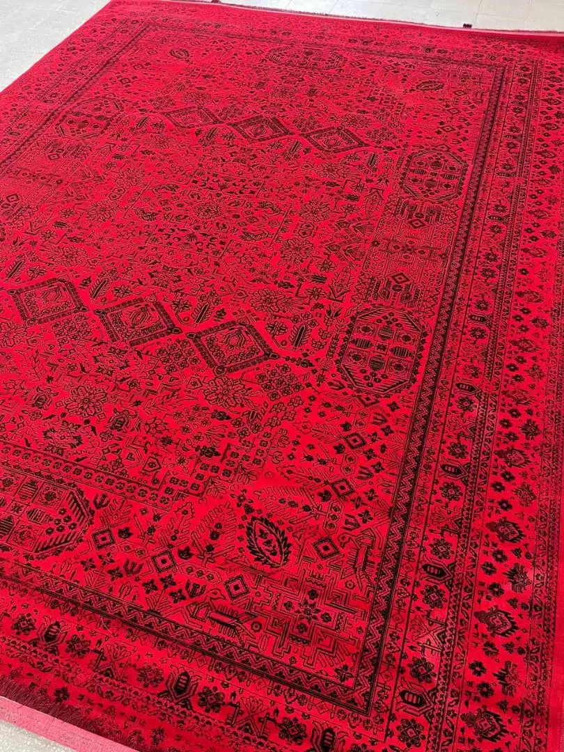 فرش ۱۲ متری و ۹ متری لاکی جیغ ۱۰۰۰ شانه|فرش|کرمان, |دیوار