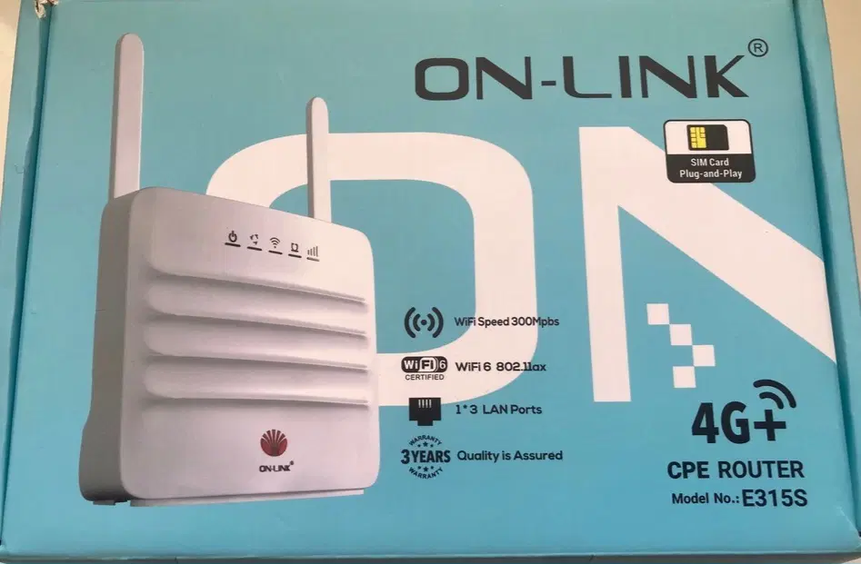 مودم مدل 4G+ ON-LINK E315S|مودم و تجهیزات شبکه|شاهین‌شهر, مسکن مهر|دیوار