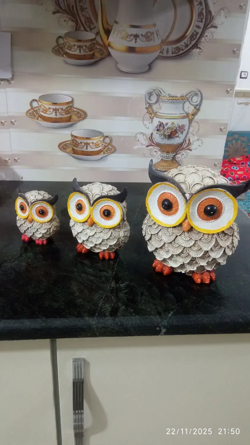 مجسمه پولیستر جغد|مجسمه، تندیس، ماکت|نگین شهر, |دیوار