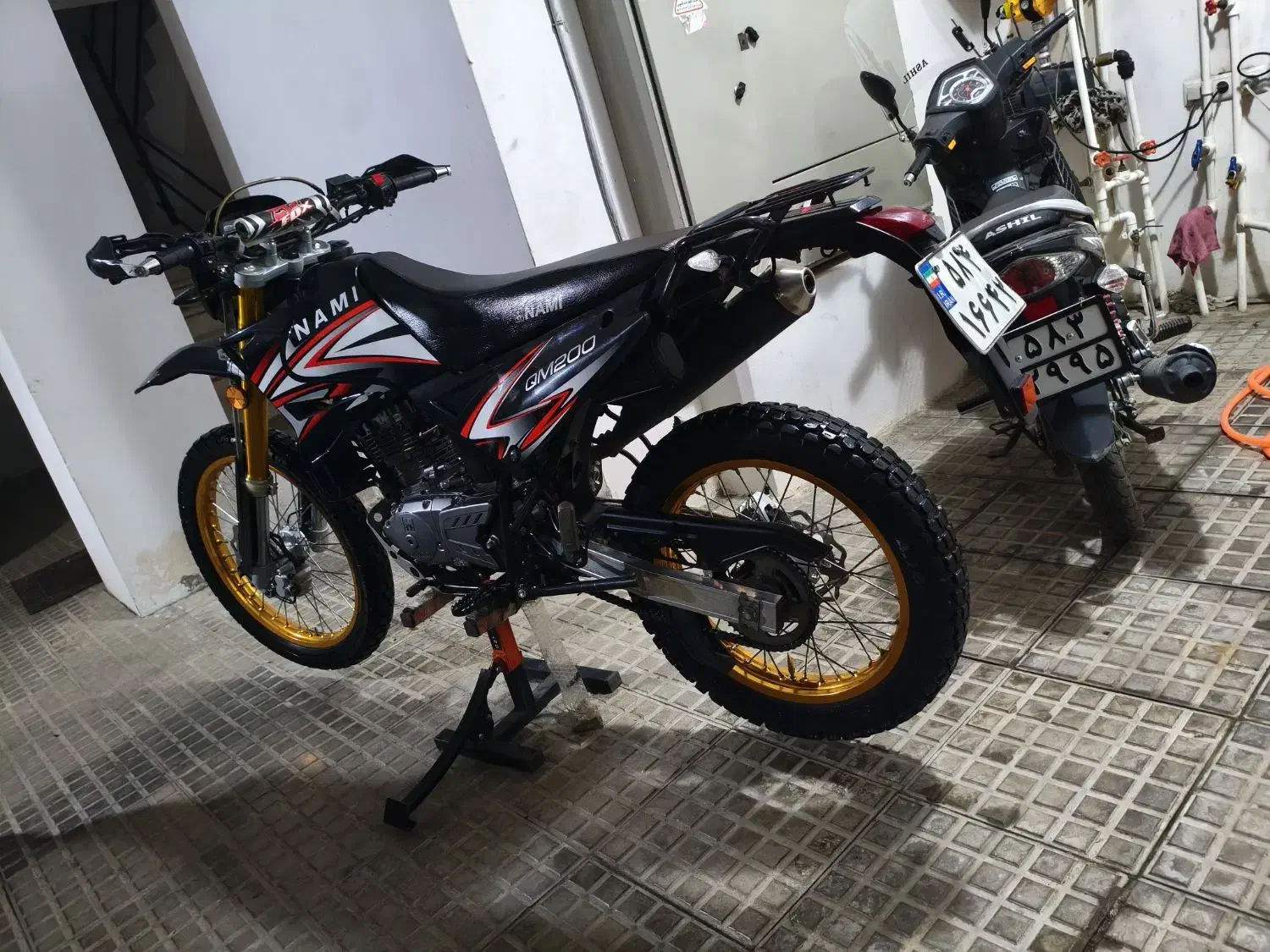 تریل نامی 200 در حد صفر|موتورسیکلت|تهران, علم و صنعت|دیوار