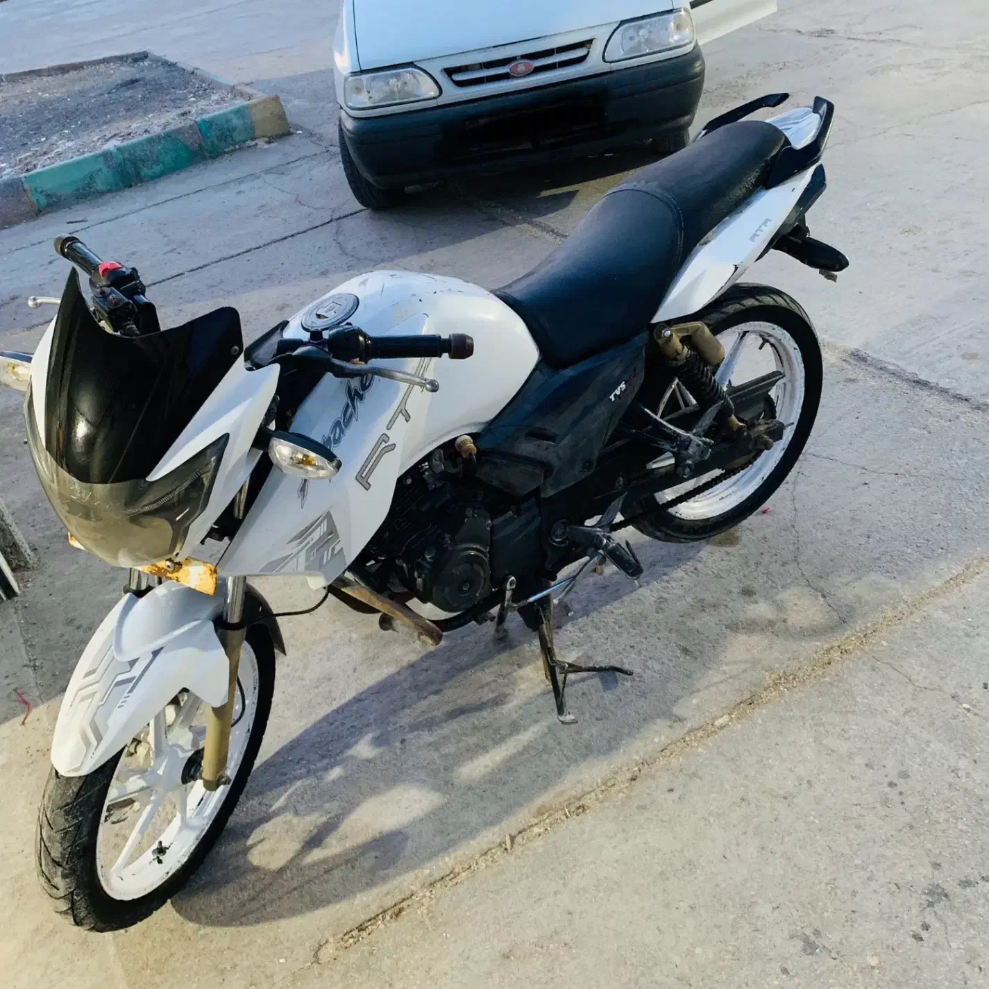 آپاچی ۱۸۰|موتورسیکلت|شیبکوه (هرمزگان), |دیوار