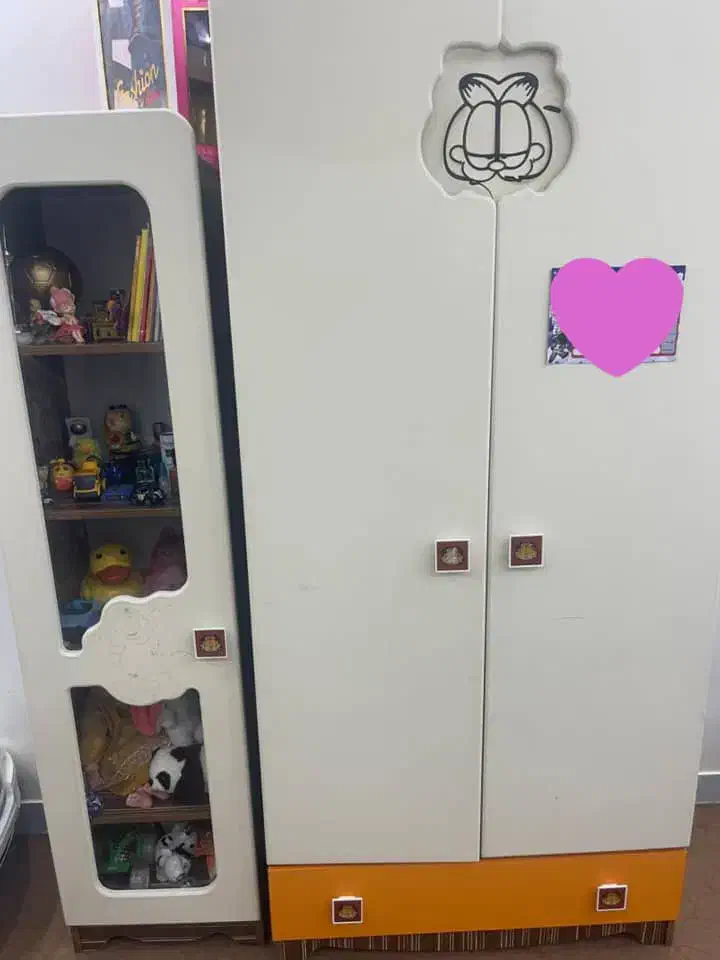 تخت کمد وبوفه کودک و نجوان ساحل چوب|تخت و سرویس خواب|بوشهر, |دیوار