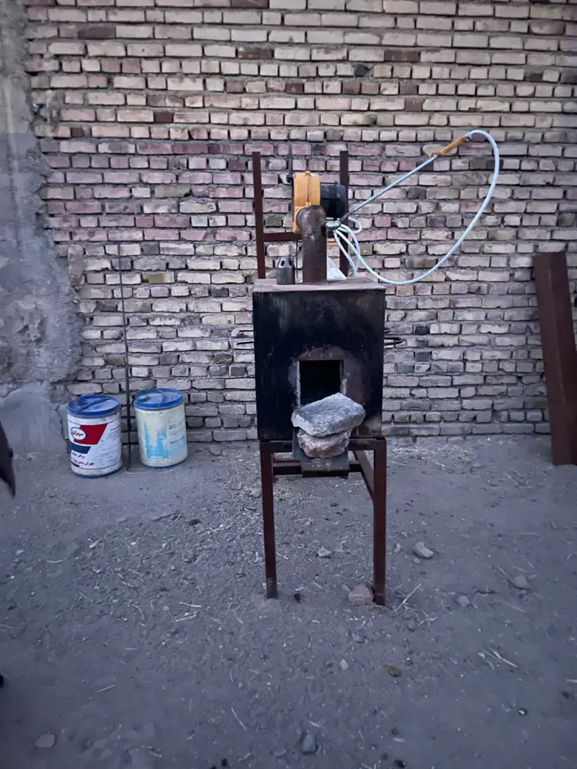 کوره قال کاری|ماشین‌آلات صنعتی|تیکمه داش, |دیوار