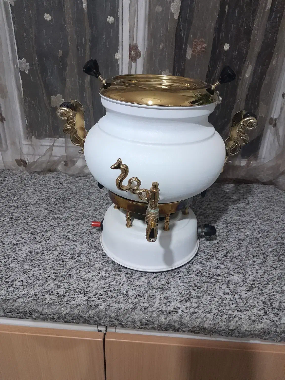 سماور ۶ لیتری طوفان|سماور، چای‌ساز، قهوه‌ساز|الوند, |دیوار