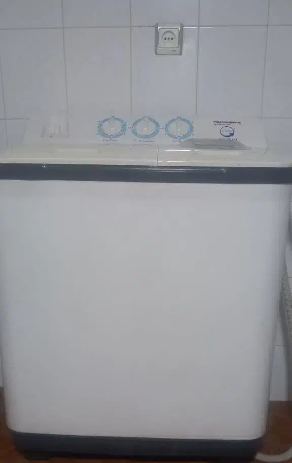 لباسشویی دوقلو ی پاکشوما ۹/۵ در حد نو|ماشین لباسشویی و خشک‌کن لباس|قم, حنیف نژاد|دیوار
