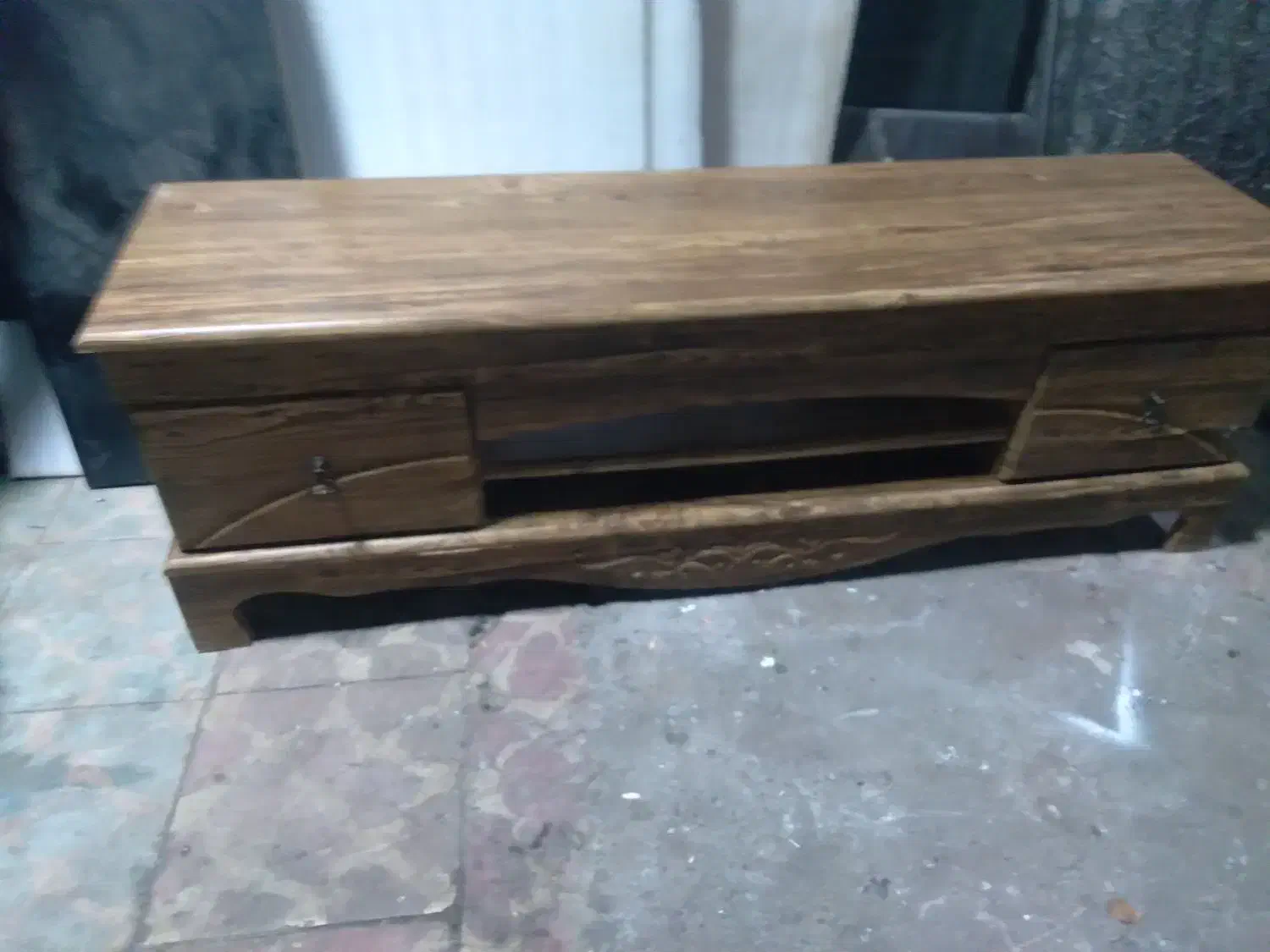 میزتلوزیون چوبی|میز تلویزیون|مشگین شهر, |دیوار