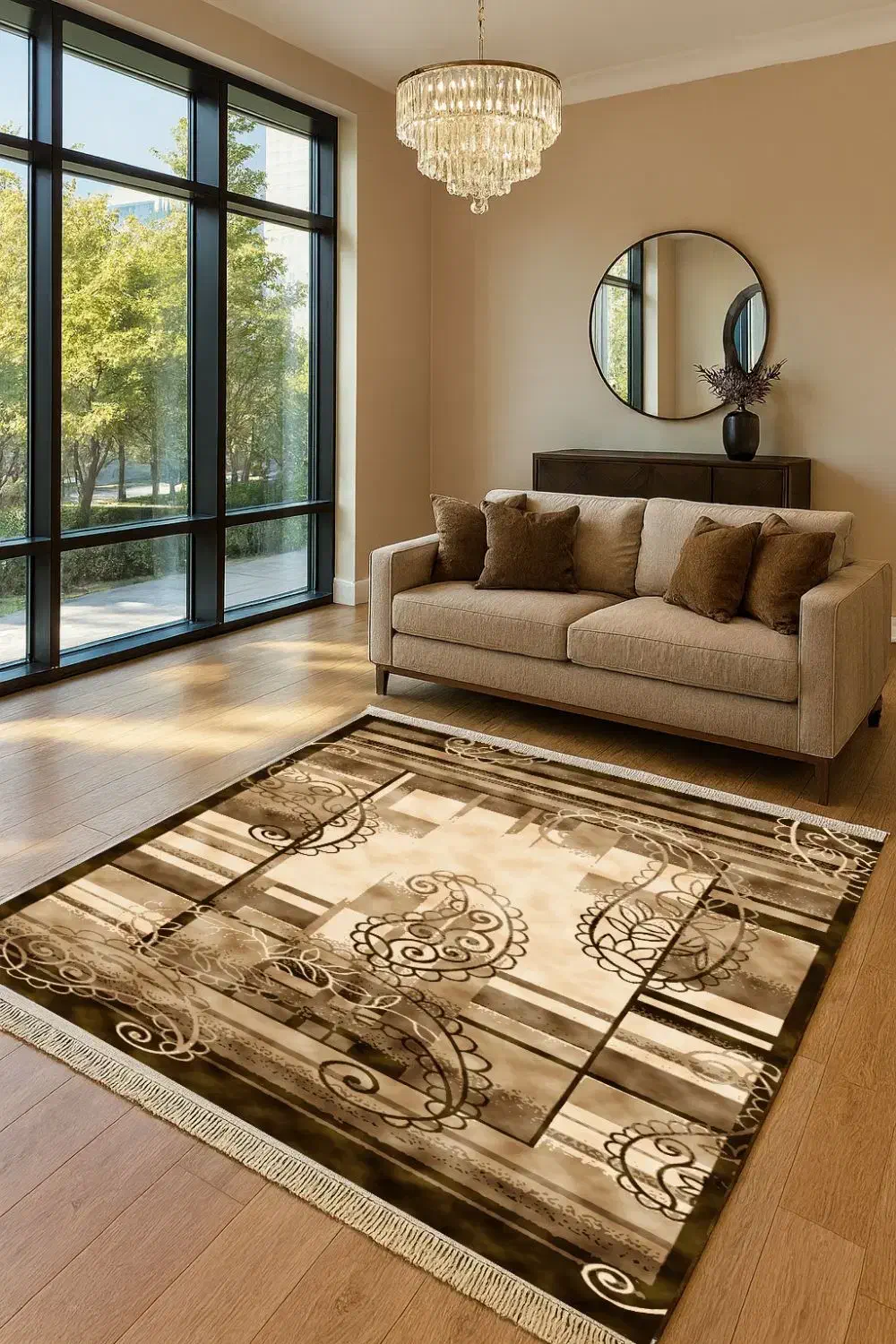 فرشینه نو با طرح و اندازه دلخواه|فرش|دهلران, |دیوار