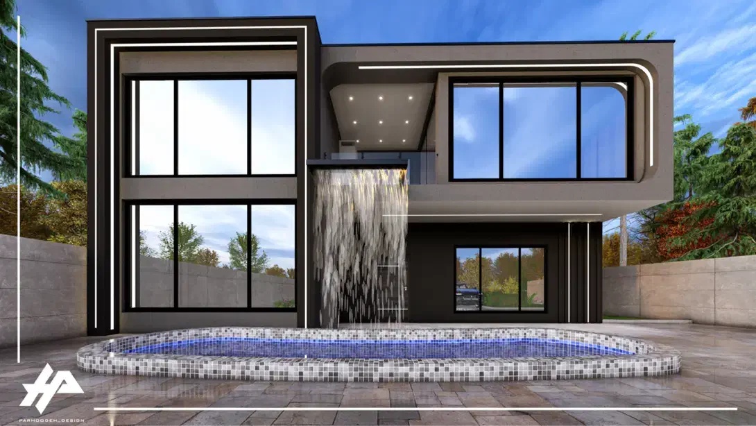 طراحی ویلا لاکچری -طراحی نما- طراحی نقشه -سه بعدی|خدمات پیشه و مهارت|تبریز, |دیوار