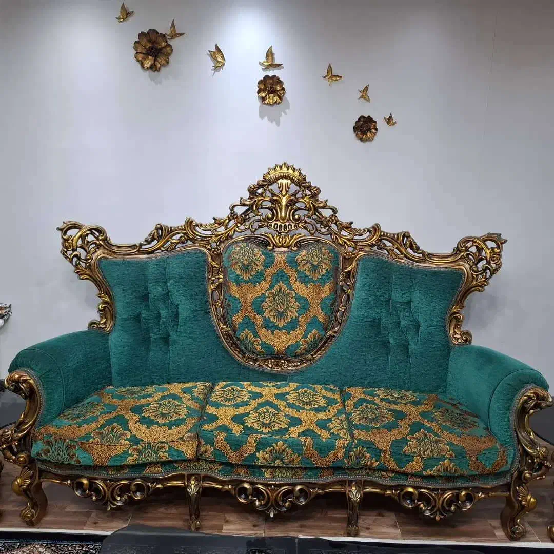 مبلمان سلطنتی چوب گردو|مبلمان خانگی و میز عسلی|رحیمآباد, |دیوار