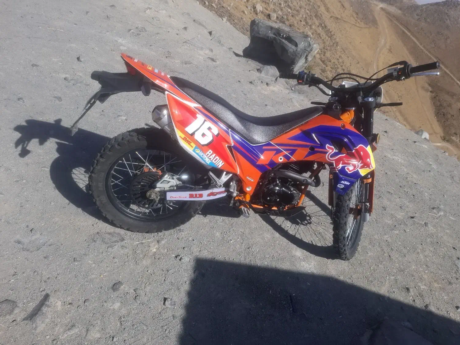 فلات 250طرح کی تی ام|موتورسیکلت|زنجان, |دیوار