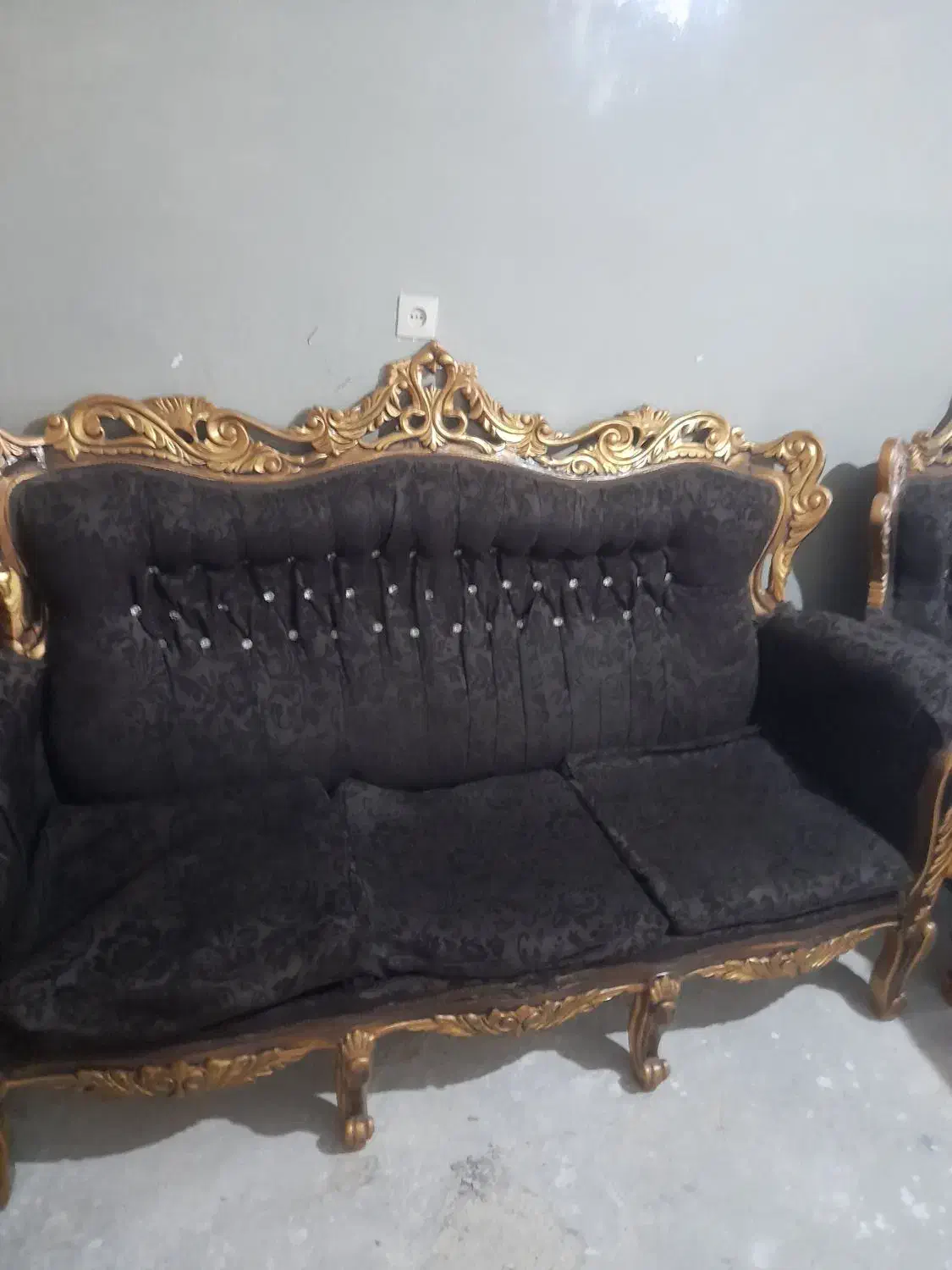 مبل ۷ نفره سلطنتی|مبلمان خانگی و میز عسلی|کرج, کیانمهر|دیوار