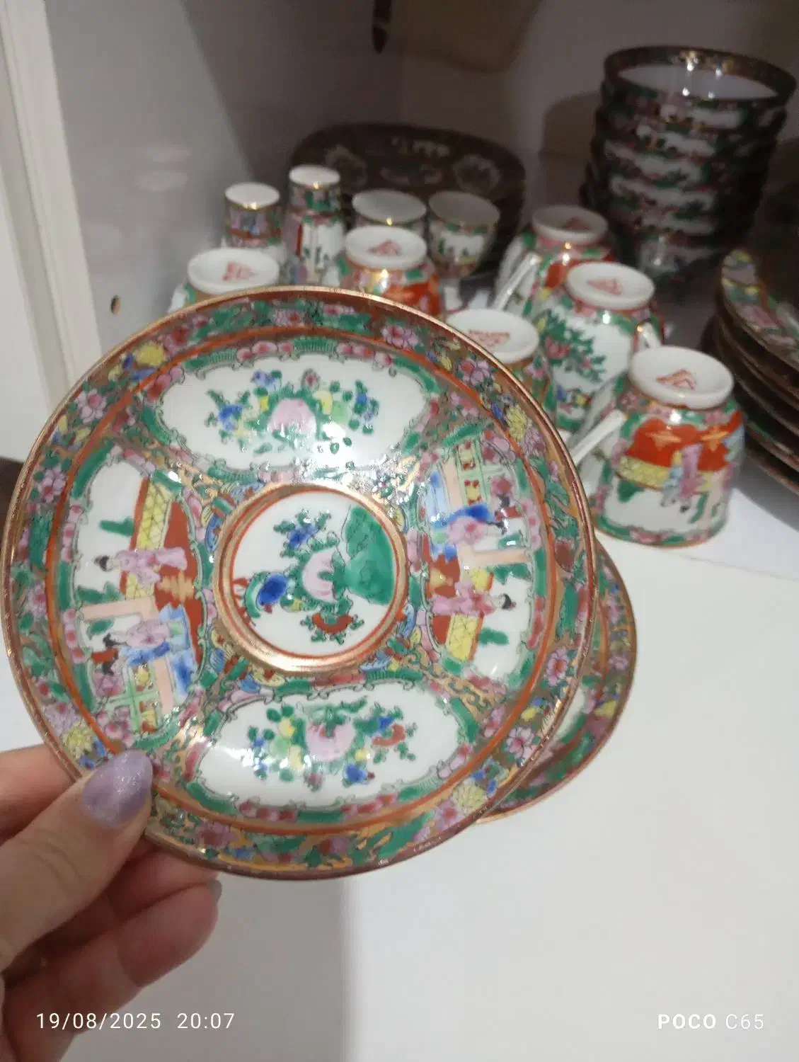 غذا خوری گل مرغی|کلکسیون اشیاء عتیقه|گرگان, |دیوار