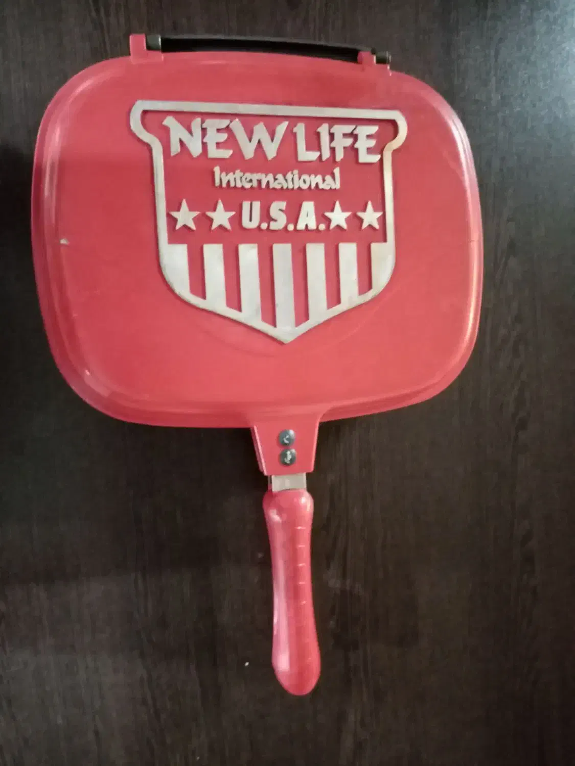 دیس گل قرمز و تابه ی رژیمی|ظروف سرو و پذیرایی|مشهد, یاس|دیوار