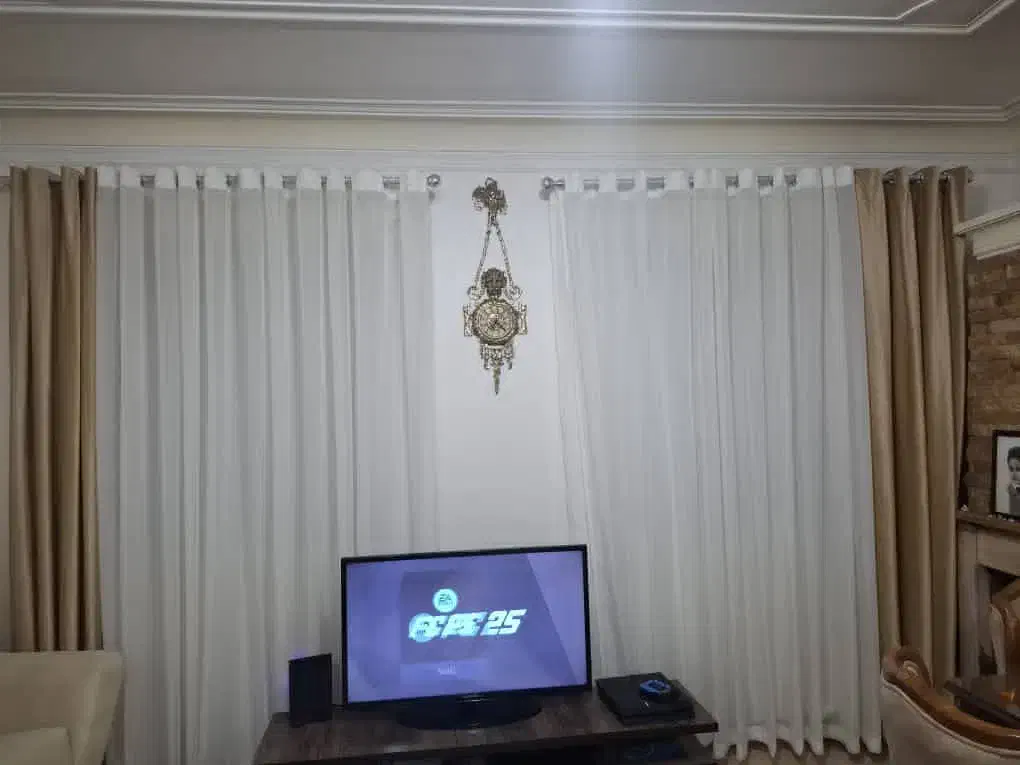 پرده پانچ در حد نو|پرده، رانر، رومیزی|رشت, رشتیان|دیوار