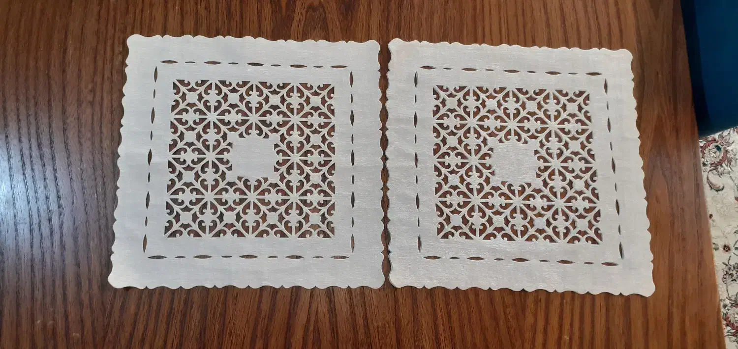 رومیزی جلو مبلی عسلی سه تیکه|پرده، رانر، رومیزی|مشهد, رضاشهر|دیوار