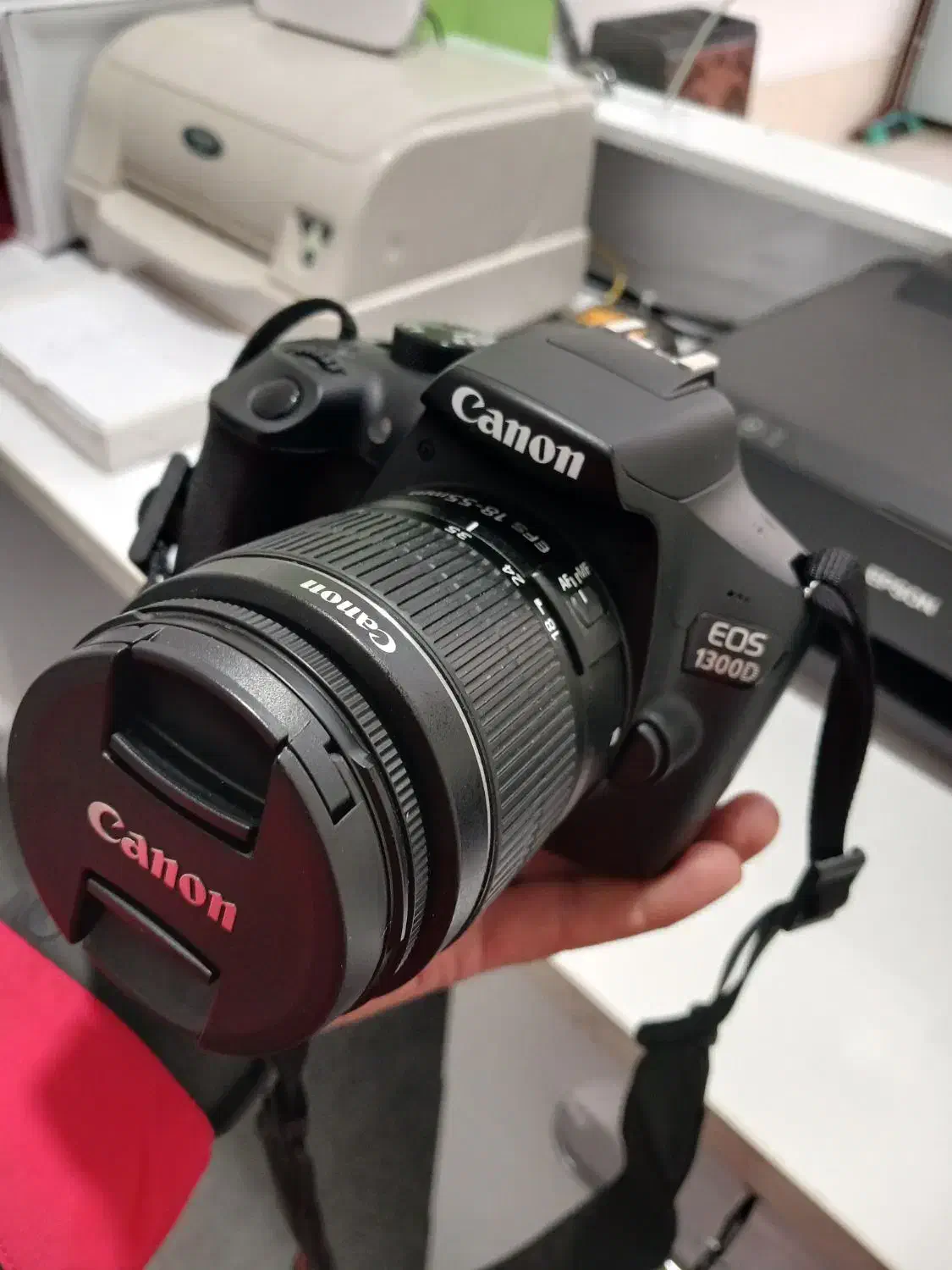 دوربین کانن 1300D درحد صفر|دوربین عکاسی و فیلم‌برداری|پیرانشهر, |دیوار