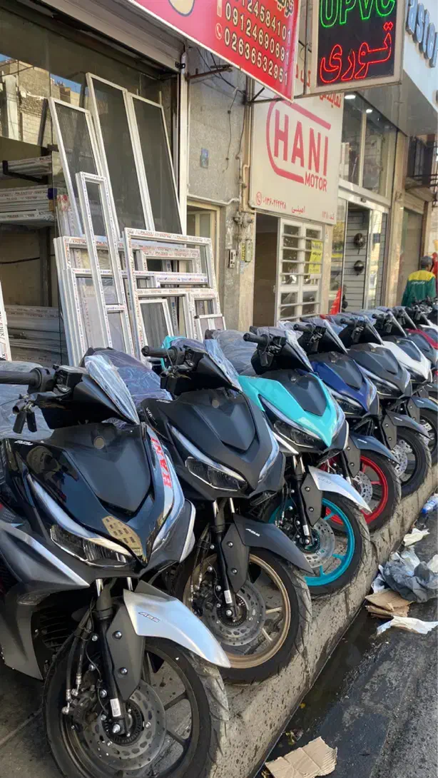 طرح ایروکس ۱۵۰ و ۱۸۰|موتورسیکلت|کرج, آتشگاه|دیوار