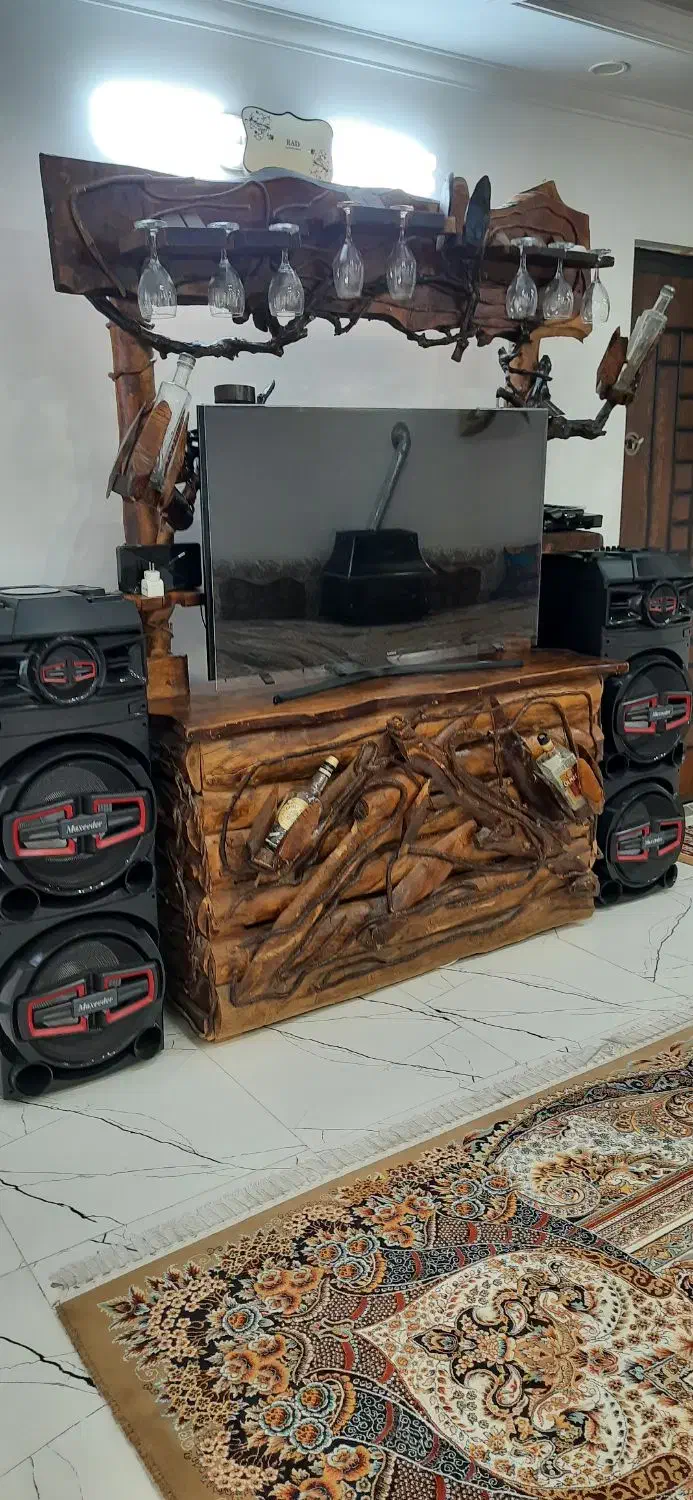 کافی بار و میز تلویزیون|میز تلویزیون|بومهن, |دیوار