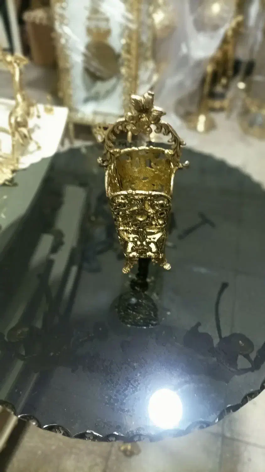 جا قاشق چنگال برنز|ظروف سرو و پذیرایی|اراک, |دیوار