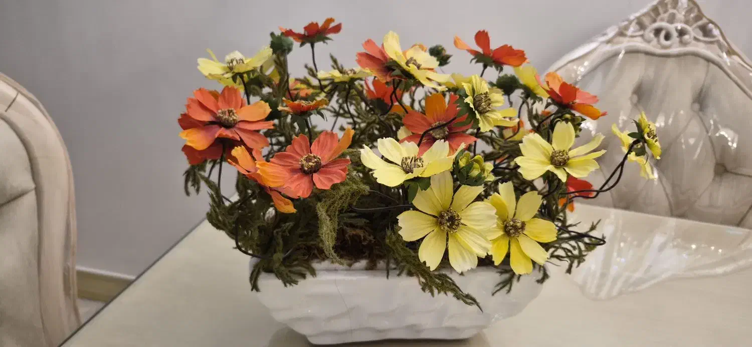 گل و گلدان تزعینی|گل مصنوعی|تهران, تهرانپارس غربی|دیوار