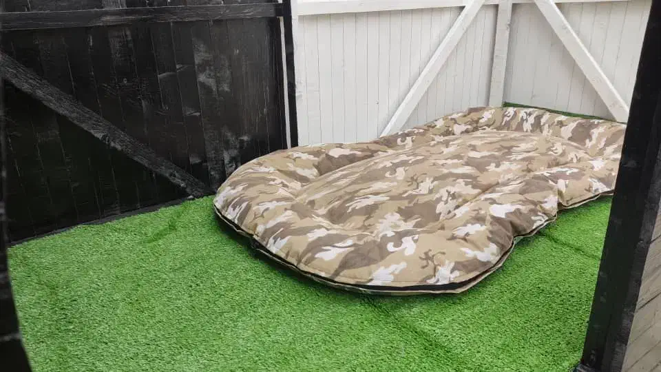 لانه ی سگ تمام چوب نراد روس و رنگ ماشین|لوازم جانبی حیوانات|محمودآباد, |دیوار